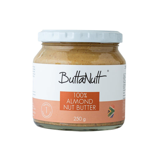 ButtaNutt 100% Almond nut butter 250g jar — Food Trader