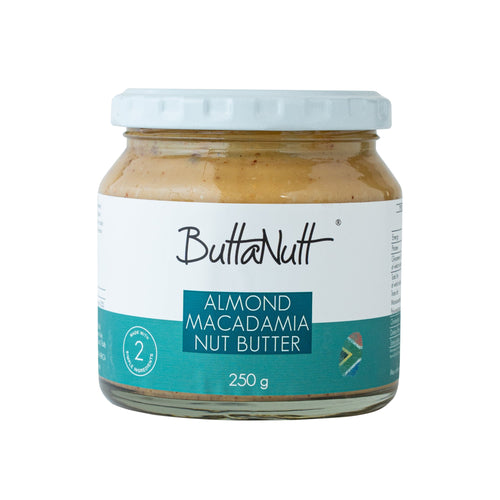 ButtaNutt Almond Macadamia nut butter 250g jar — Food Trader