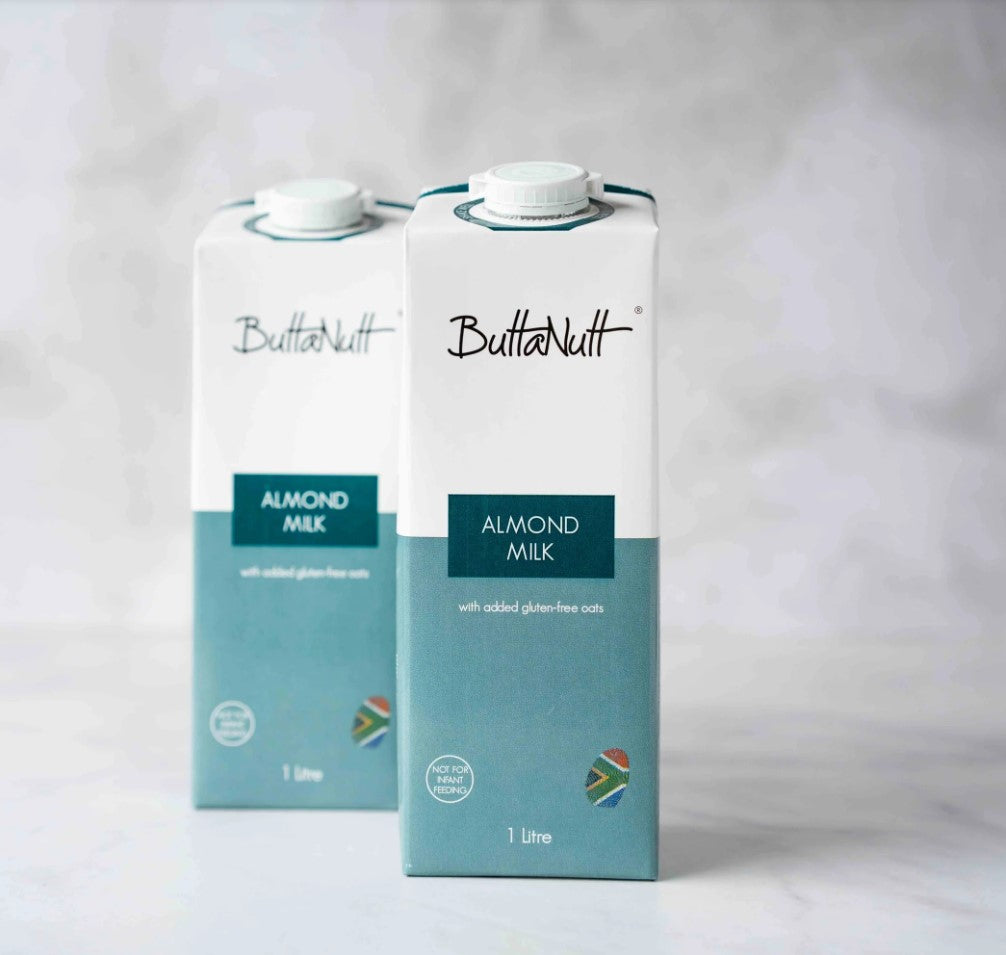 ButtaNutt almond milk carton, 1L — Food Trader