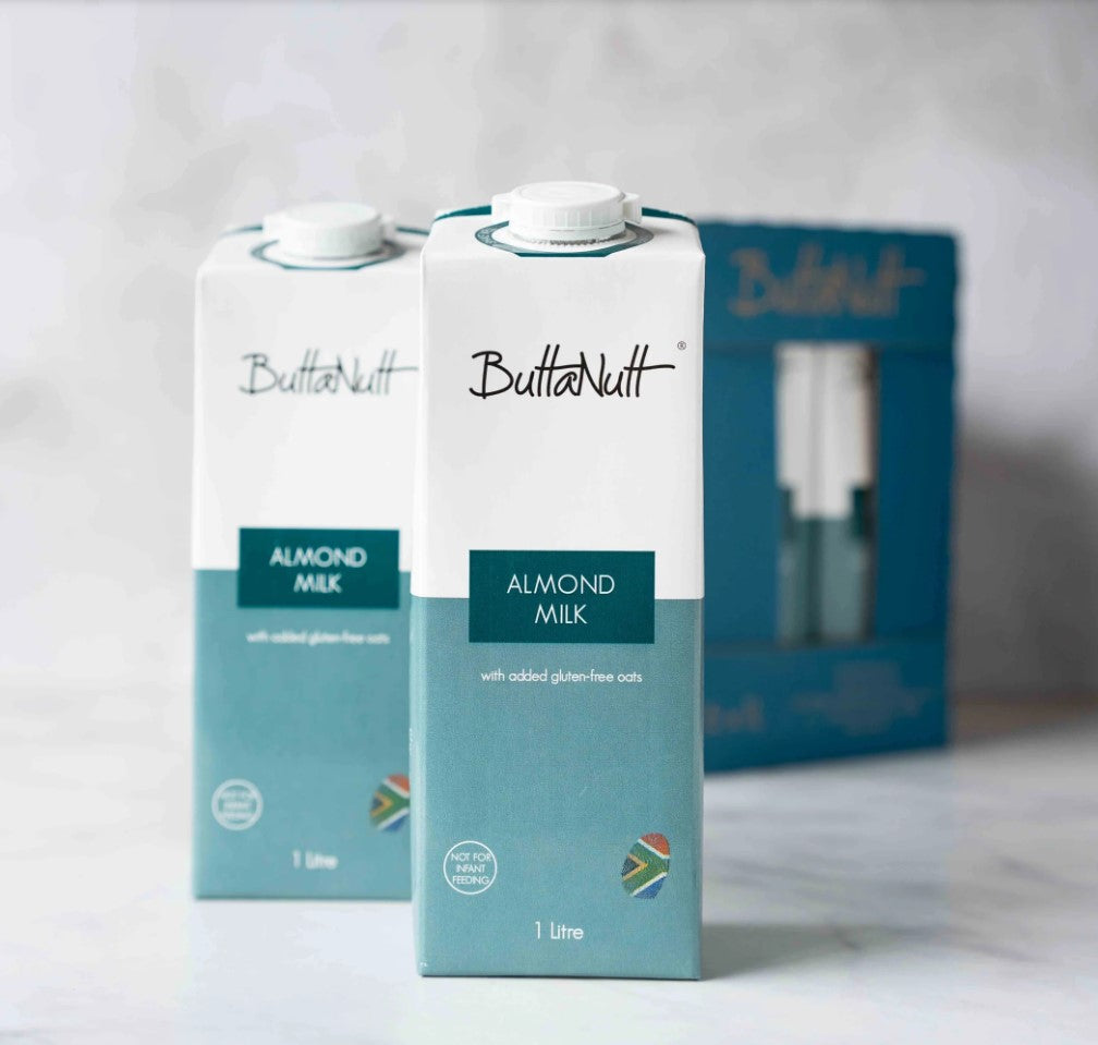 ButtaNutt almond milk, 1L Tetra Pak — Food Trader