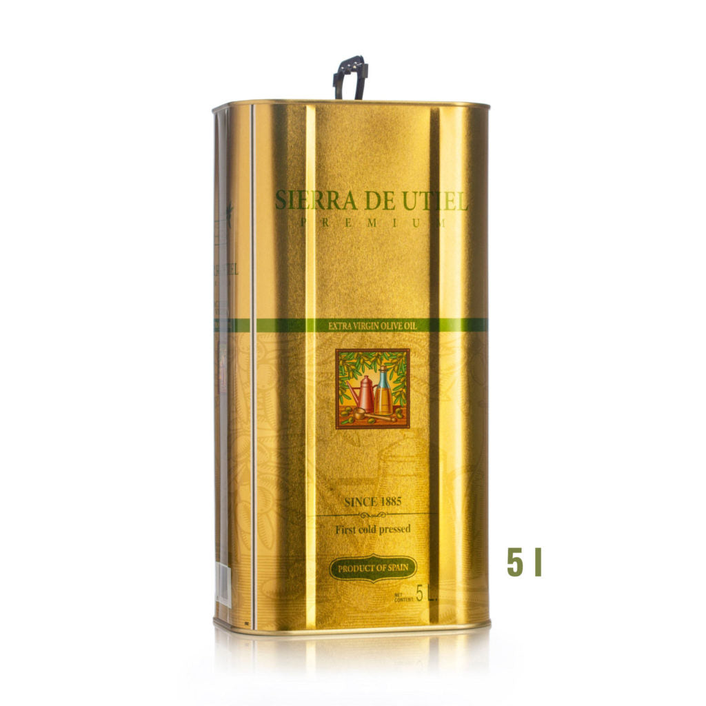 Sierra de Utiel extra virgin olive oil, 5L can — Food Trader