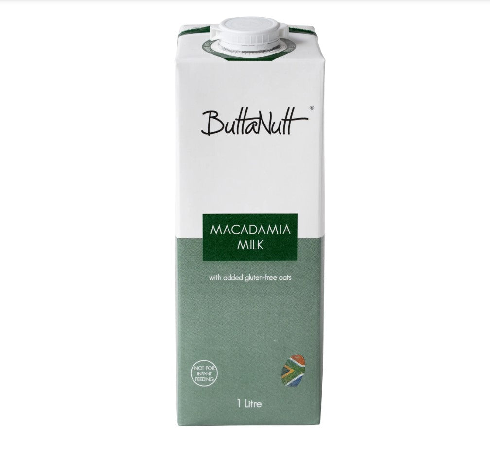 Gluten Free Plant Milk (Macadamia Milk), 1L, Tetra Pak