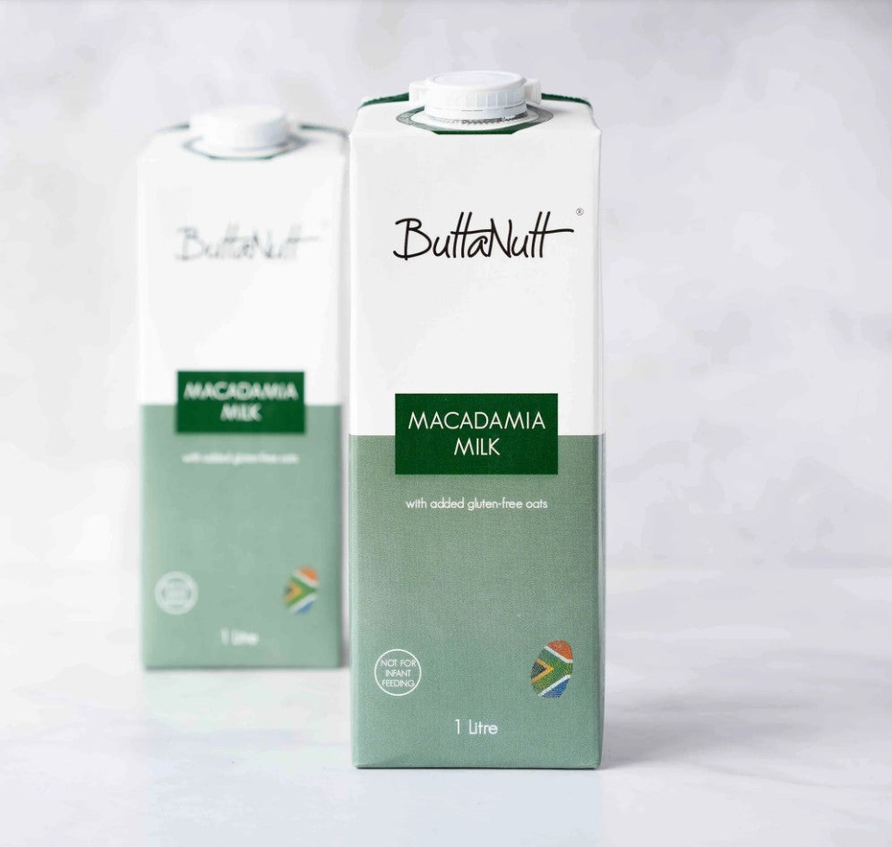 Gluten Free Plant Milk (Macadamia Milk), 1L, Tetra Pak