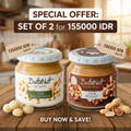 Macadamia and Peanut butter promo set, two jars — Food Trader